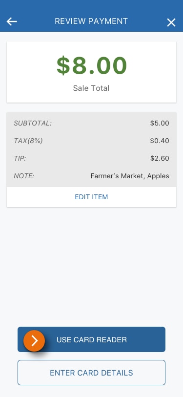 Image of the Review Payment view in the PNC Mobile App​