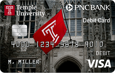 Temple University Personalized Card